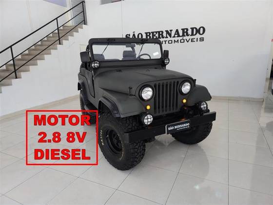 WILLYS JEEP 2.6 6 CILINDROS 12V GASOLINA 2P MANUAL
